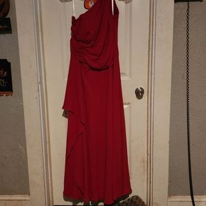 David's Bridal Chiffon Dress